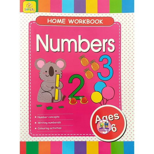Homework Numbers Workbook