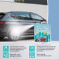 KeleeClean Car Washing Detergent Sheets High Foam Washing Car Cleaning Tablets Deep Cleaning Detergent Sheets 30pc