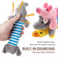 Cute Pet Dog Chew Toy  Squeaky Soft Plush Play Sound Puppy Teeth Toys