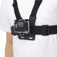 Universal Cell Phone Chest Mount Harness Strap Holder Mobile Phone GoPro Clip POV Video