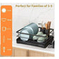 Dish Drying Rack For Kitchen Counter,With Drainboard