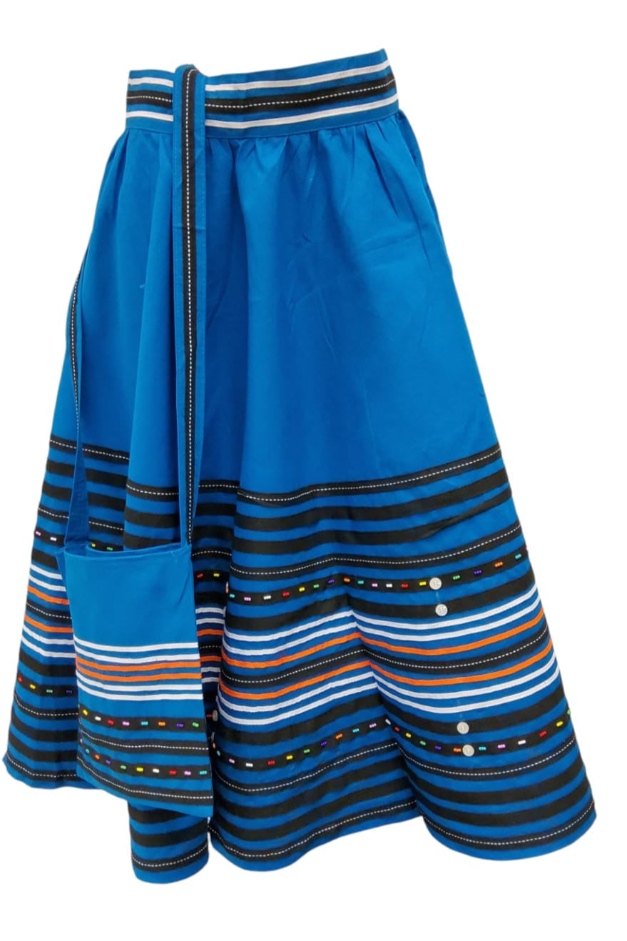 African Themed Ladies Traditional 2pc Skirt And Bag - Various Options