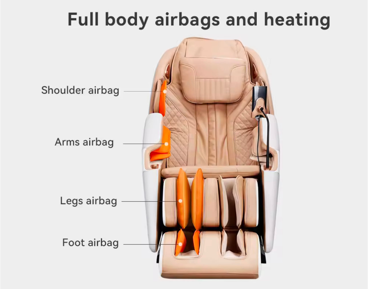 Professional Massage Best Zero Gravity Human Touch Stretch 4D Track Latest Electronic Massage Chair Body Massager Only Available On PreOrder.