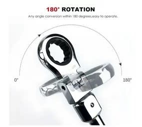 Multifunction Changeable Flex Ratchet Wrench 20pc