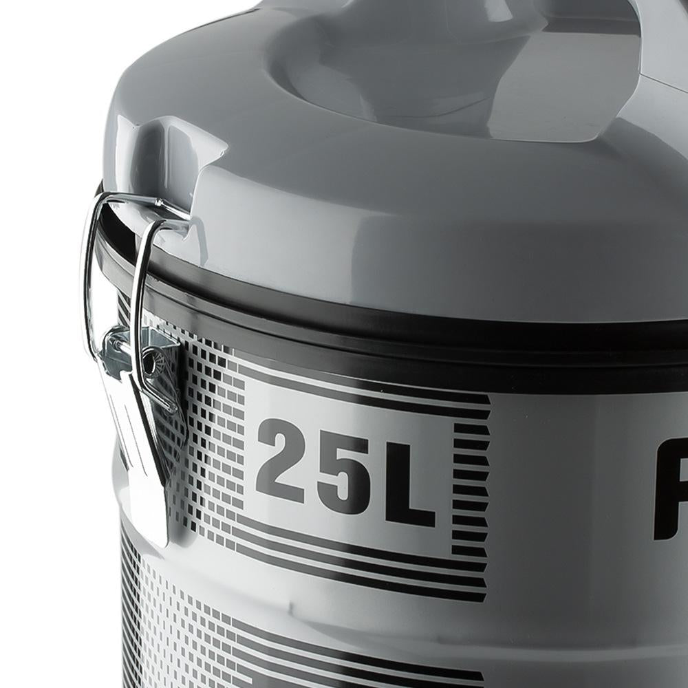 RAF R.6672 3000W Wet & Dry Commercial Industrial Vacuum Cleaner, 25L Capacity - Heavy-Duty Powerful Cleaning Machine