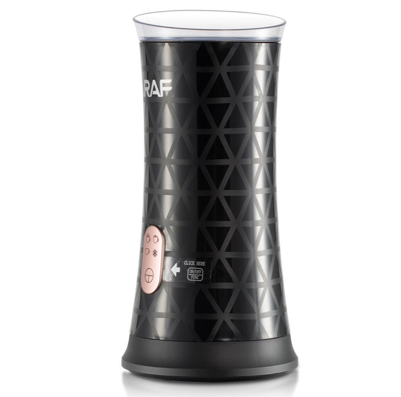 RAF Electric Milk Frother R.101 – 4-In-1 Handheld Coffee Foam Maker With Heating