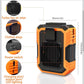 MTech 3-in-1 Portable Fan with Power Bank - USB Charging, 5000mAh Battery, Wearable Neck and Belt Design,Includes Lanyard, Portable Bladeless Waist Fan with Belt Clip - USB Charging, Multifunctional Cooling/Powerbank