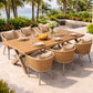 MFURN Glodean Stylish Outdoor Dining 7pc Set