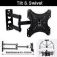Aerbes Wall Mount Swivel TV Bracket 14-42 Inch