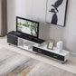 Modern TV Stand – Black + White