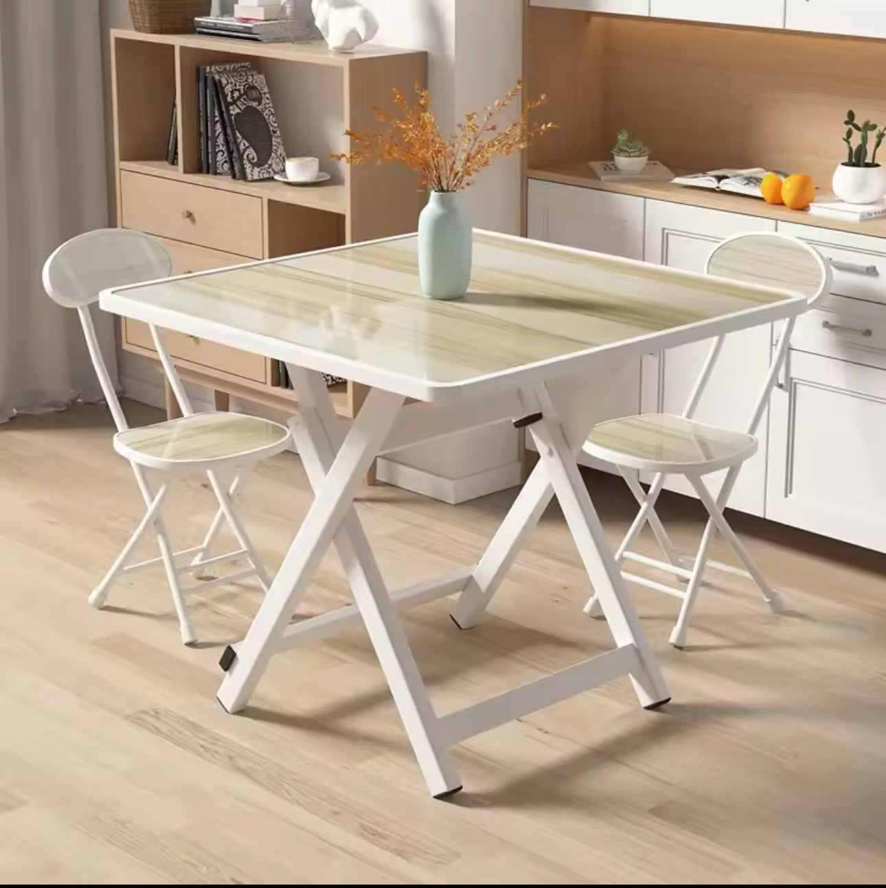 Multifunctional Foldable, Portable Indoor And Outdoor Square Dining Table