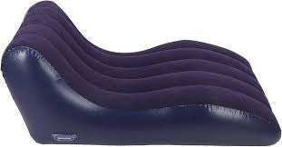 MHome Inflatable Sofa, Comfortable Ergonomic Inflatable Couch Air Sofa Bed Lazy Lounger Chair, Portable Leisure Lounger for Living Rooms, Balconies, Camping, Beaches-Various Colours Available