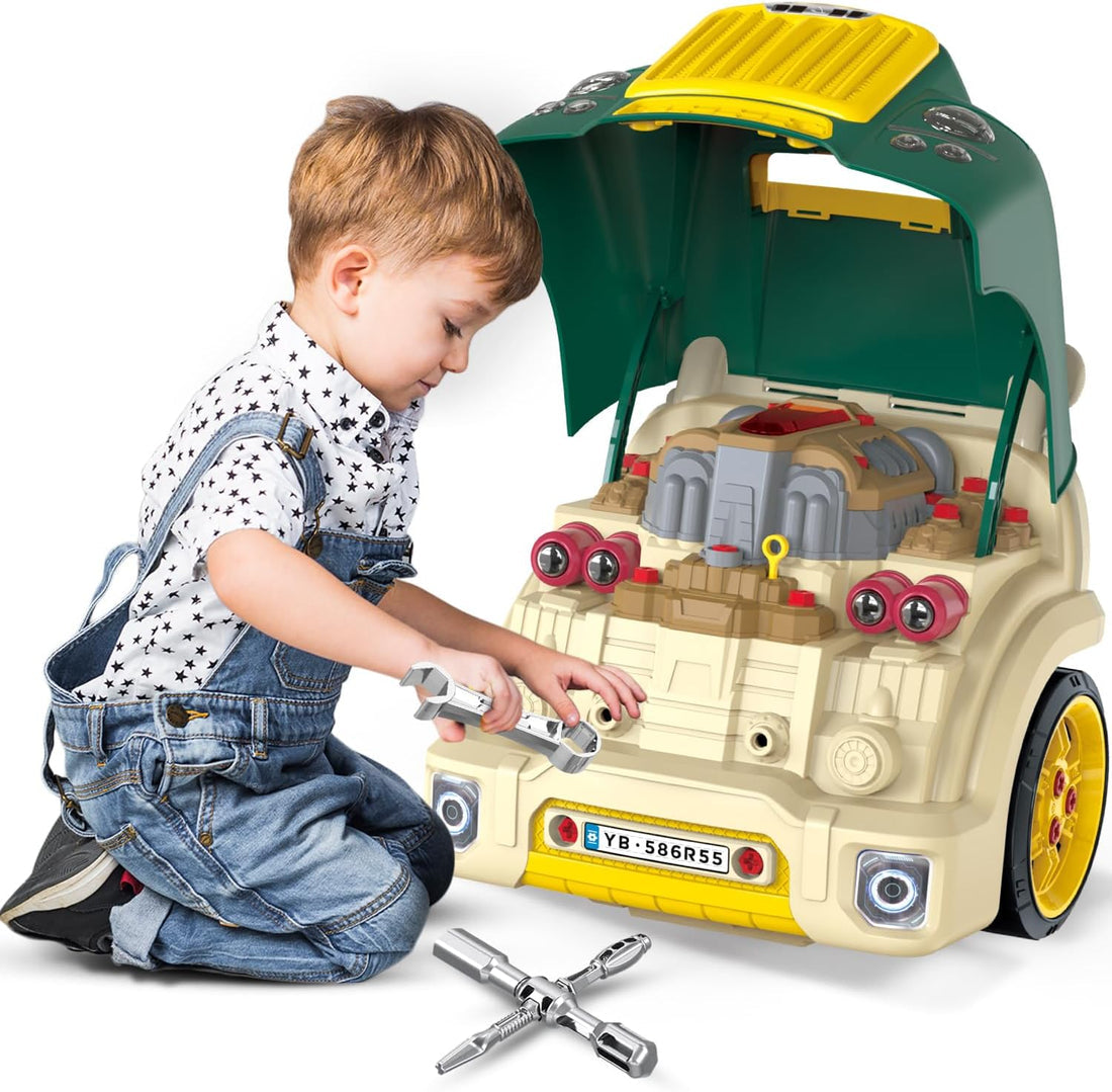 Kids Motor Car Engine Workshop