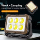 MTech Mini COB LED Solar Work Light – Portable Rechargeable Work Lamp
