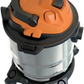 Bennett Read 15L Vacuum Cleaner Wet & Dry (Black, Silver, Orange)