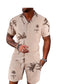 Men’s Summer Casual Short/Shirt Combo 2pc-Various Colours