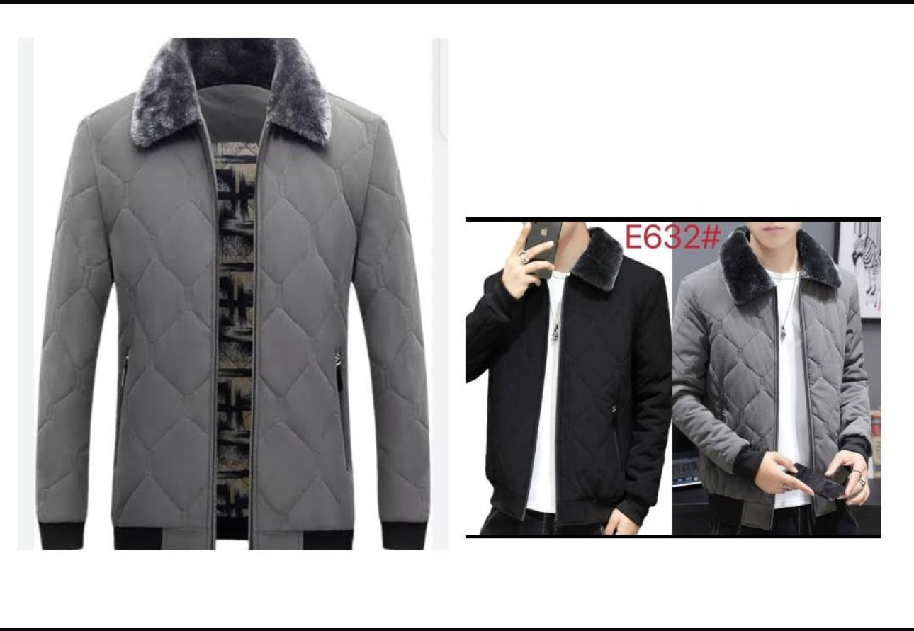 MWear Mens Puffer Winter Windbreaker Collar Warm Jacket