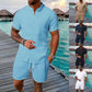 Men’s Summer 2pc Shirt/Shorts -Various Colours