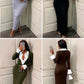 Ladies Trendy 2-in -1 Shirt & Maxi Dress - Various Colours