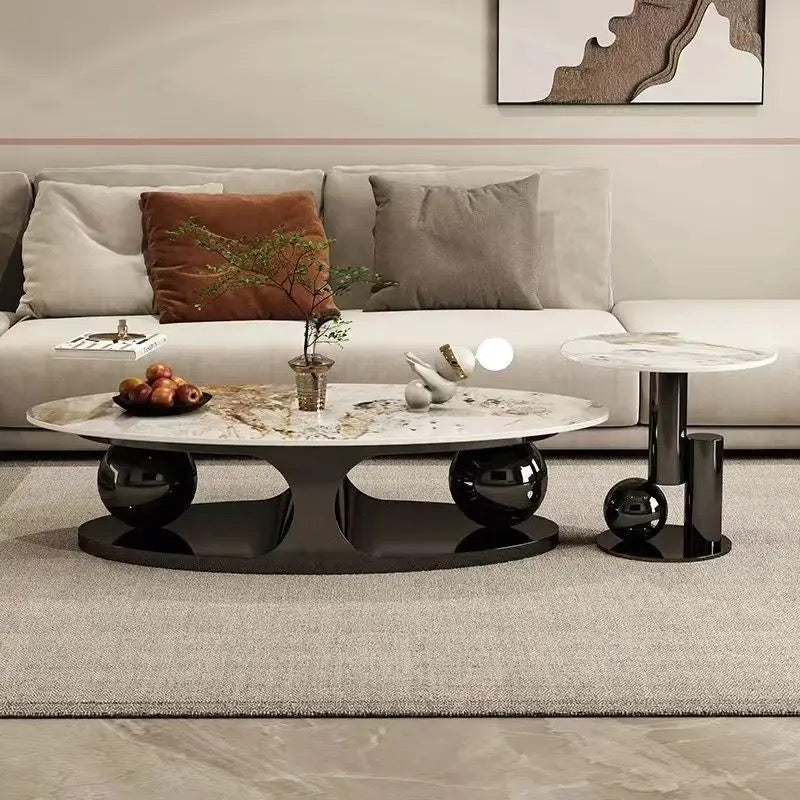 Modern Luxury Nordic Style Coffee Table Set 2pc