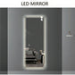 Frameless LED Mirror 160x50x3mm - Available in Cool White, Natural Light & Warm White