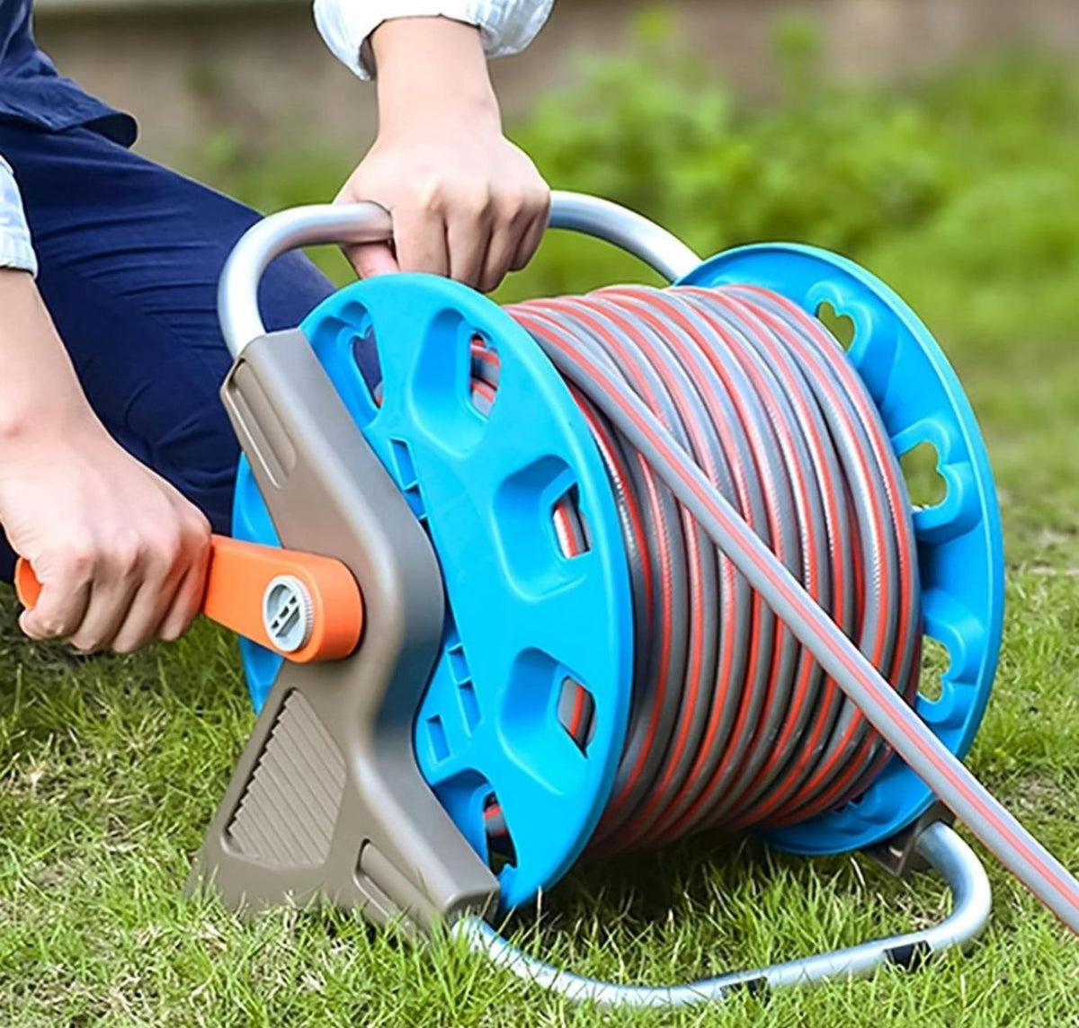 MHome Portable Heavy Duty Hose Reel Set -Various Options