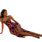Ladies Floral Maxi Dress-Various Colours
