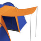 MHome Camping Tent with 2 Bedroom, Living Area and Porch, 4-6 Man Large Tunnel Tent,  Waterproof, Portable with Bag