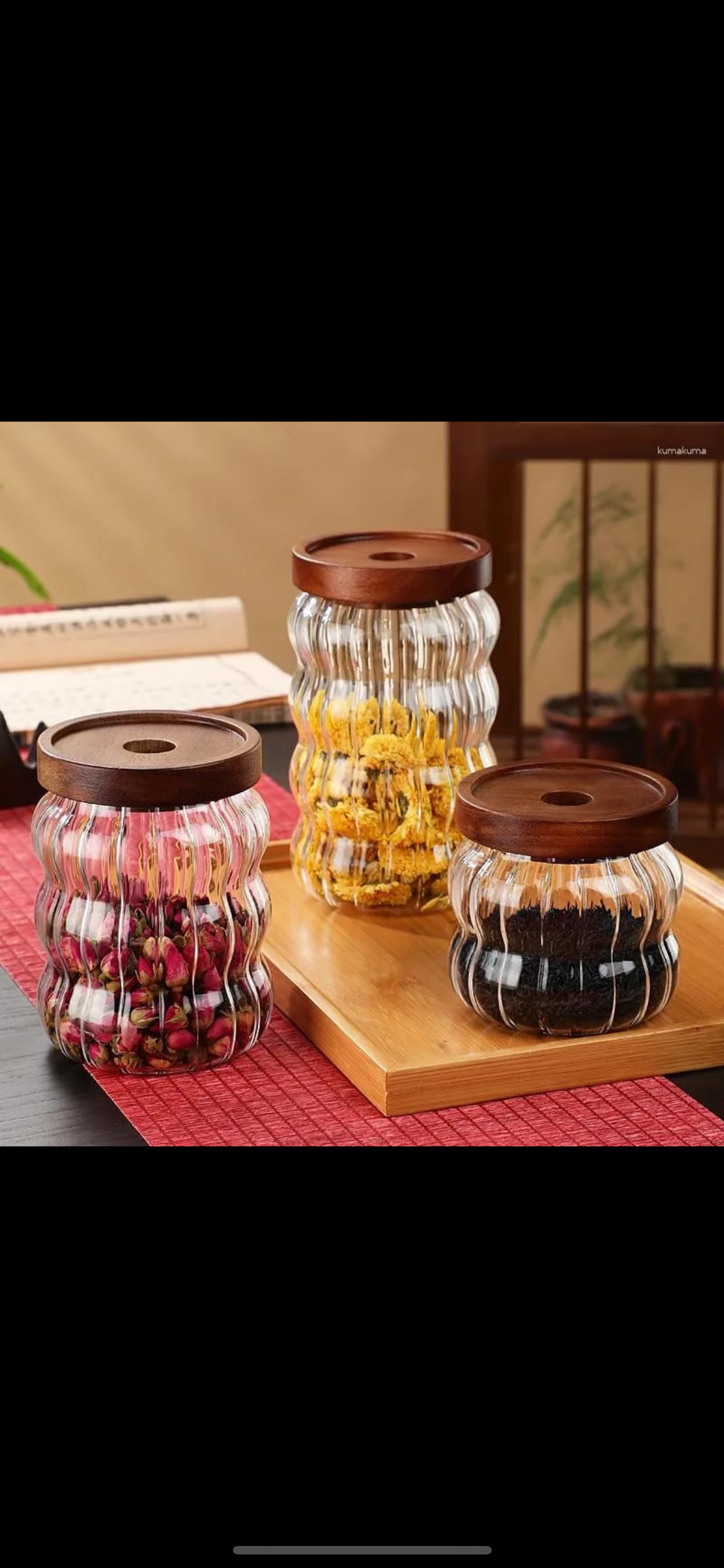 Mason Jars for Pantry Glass Storage With Airtight Lids 3pc