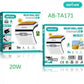 Aerbes AB-TA171 Wall Mounted Solar Light 20W with Motion Sensor 2pc Pack