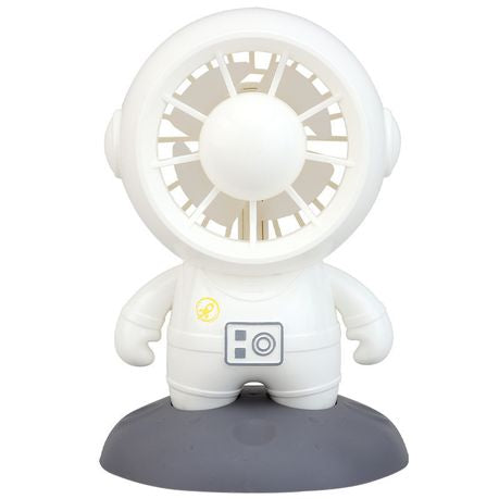 Mini handheld fan, astronaut shape rechargeable handheld fan