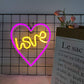 Love Heart LED Neon Sign