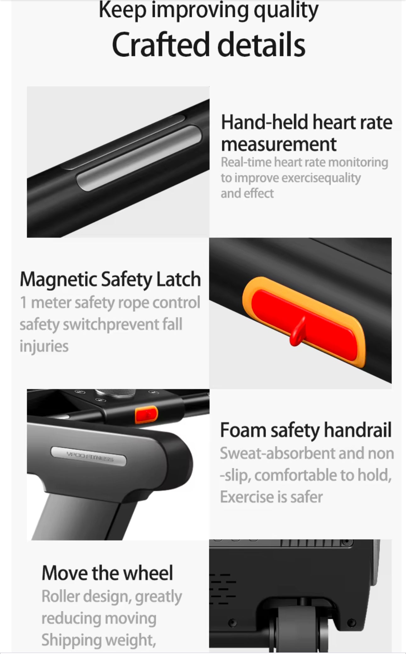 Pro-Sportz MX Commercial Treadmill 21.5” HD Touch Screen, Bluetooth, AC Motor, RF-Pro Suspension & Auto Incline For Premium Fitness