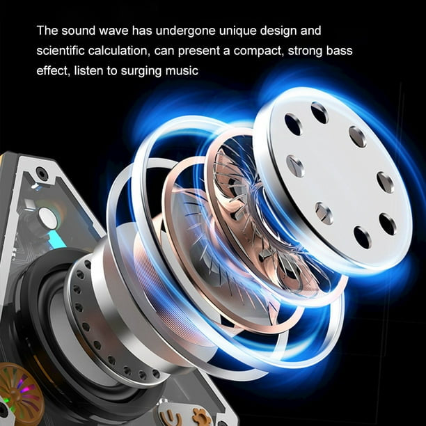 MPower Transparent Speaker, Lightweight & Portable, Bluetooth Technology