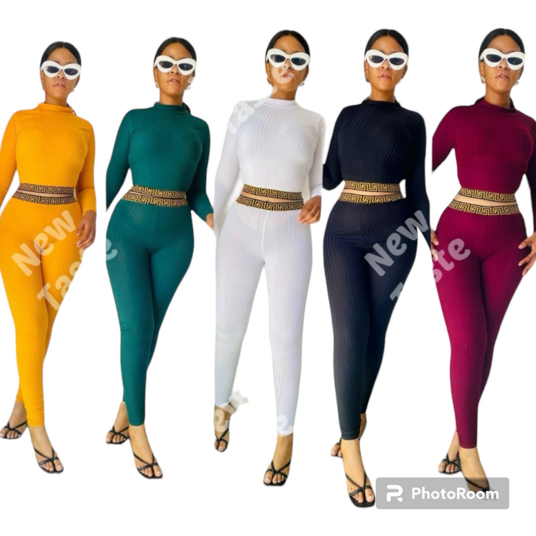 Ladies Sexy 2Pc Leggings Set