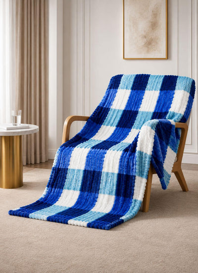 Sherpa Fleece Throw Blankets-Various Colours