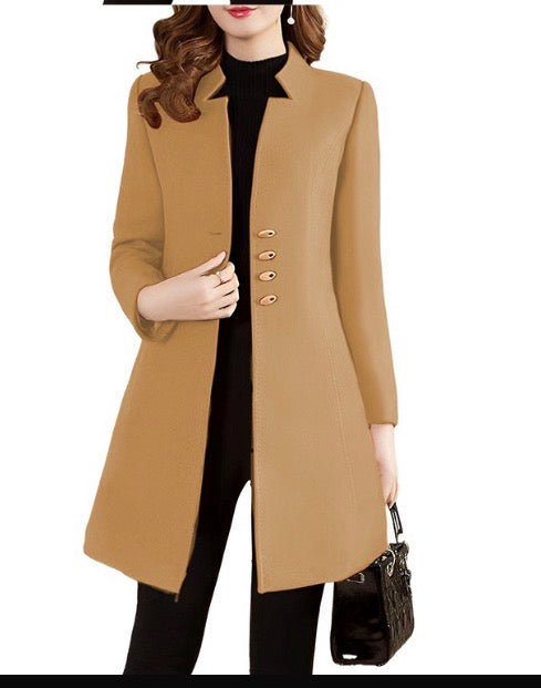 Ladies MidLength Slim Fit Winter Jacket-Various Colours
