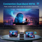 4K Portable Projector With Screen Mirroring - Black