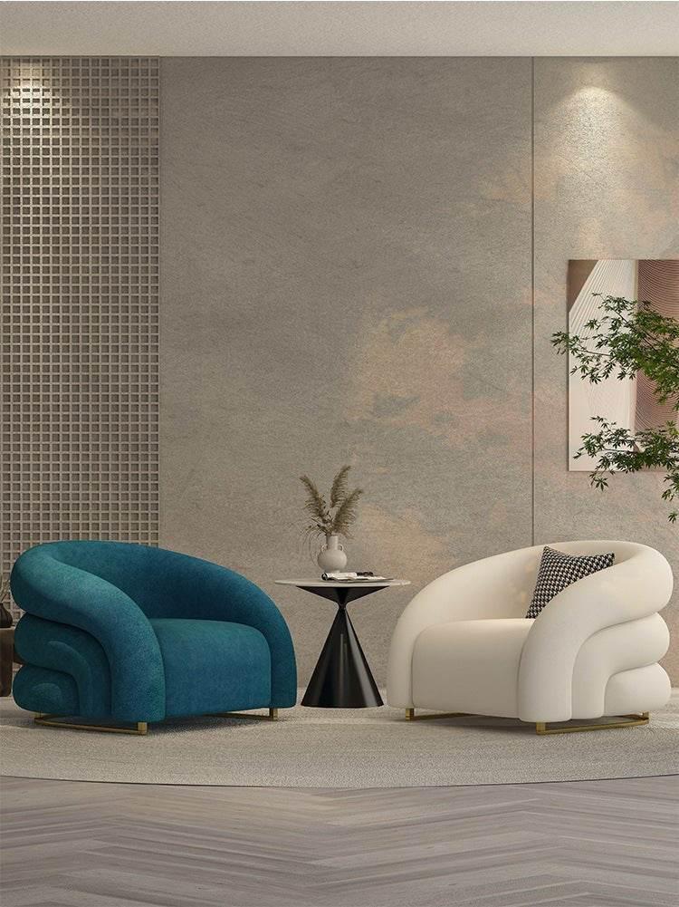 MFURN Nordic Luxury Lazy Single Sofa Chair-PreOrder Sales!