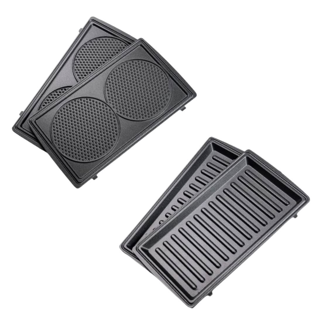 Multi-Baker 10 in 1 Sokany Waffle,Sandwich,Cupcake Maker 750 W