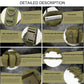 Lightweight Tactical Vest, Multi-Pocket Magazine Pouch, Outdoor Game Hunting Vest, Airsoft/Paintball Equipment, Men'S/Women'S Military Equipment Package,green