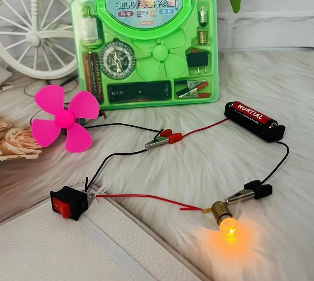 Educational School Electrical Circuit Set For Kids-20pc