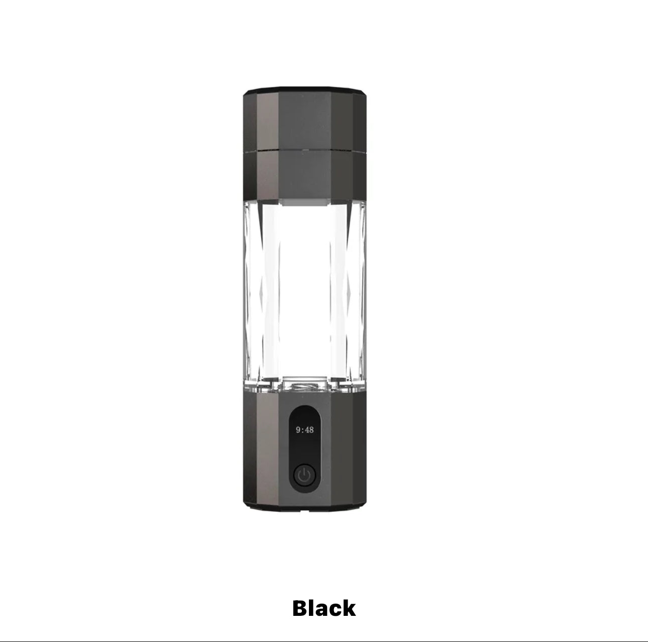 Hydrogen H2O Water Bottle - Portable And Rechargeable Hydrogen Generator For Rich Pure Water