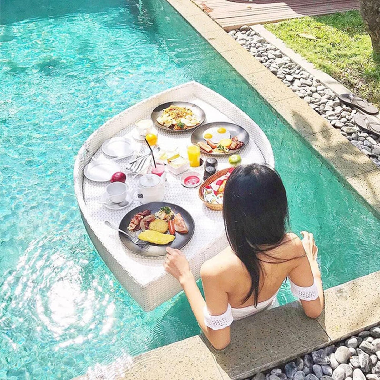MFurn Floating Serving Trays Table Bar ,Serving Brunch-Various Shapes