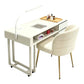 MFURN Modern Luxurious Single-Seater Manicure Table with Built-In Storage,Extractor Fan & Chair