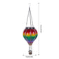 Solar Hot Air Balloon Outdoor LED Hanging Lantern Decorative Light For Patio