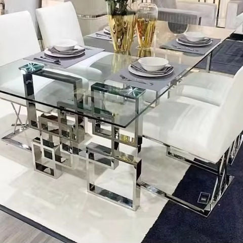 MFURN Geometric Modern Dining Table-Various Colours