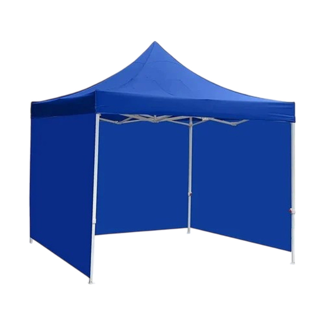MHome Gazebo 3 X 3M Fold-Up With Side Cover Blue