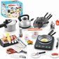 Kids Kitchen Cooking Toy Set