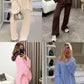 Ladies Cozy Knit Two-Piece Set